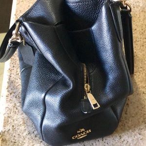 Pebble leather Phoebe Coach Bag